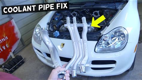 porsche cayenne coolant leak repair cost|Infamous Coolant / Water Pump Failure w/ Coolant Leak into。